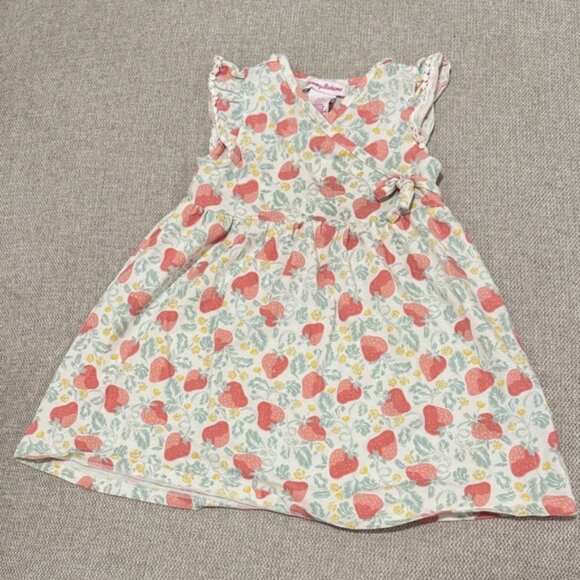 Tommy Bahama Kids Dress with Red and Yellow Heart Print - Picture 1 of 4